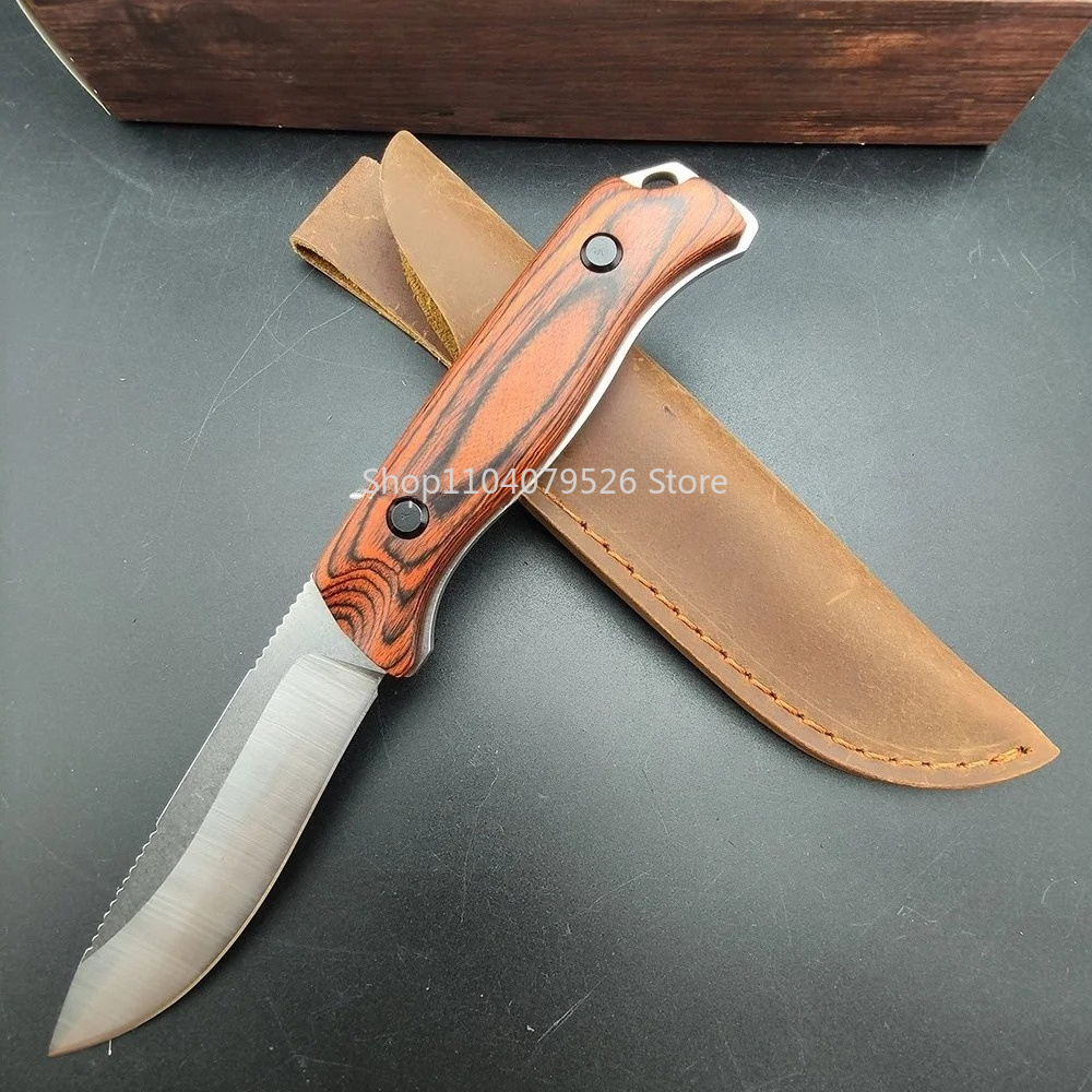 BM 15002 Saddle Mountain Skinn - Bushcraft Knife Fixed recension och pris