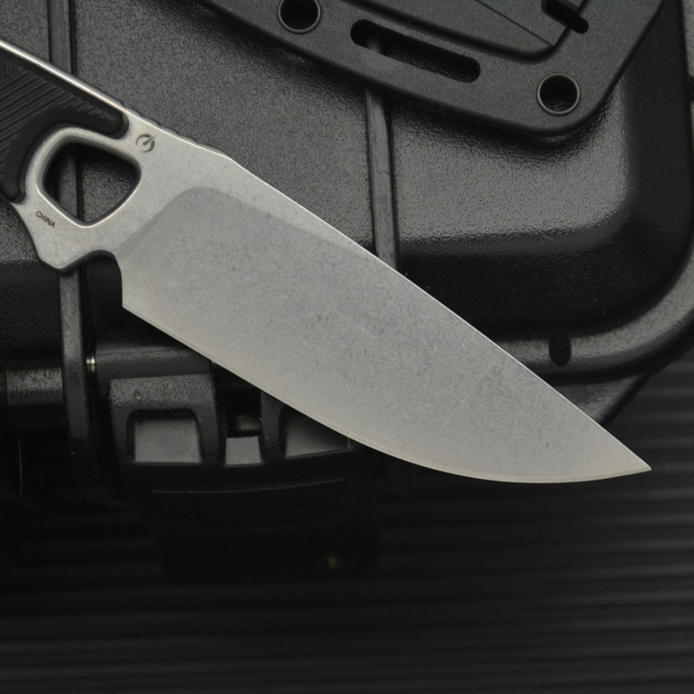 2048 EDC Straight Knife Black  - Bushcraft Knife Fixed recension och pris