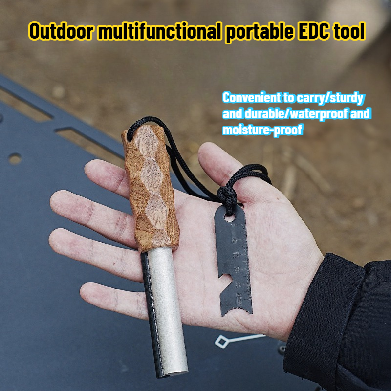Shabili Wooden Handle Outdoor  - Magnesium Fire Starter recension och pris