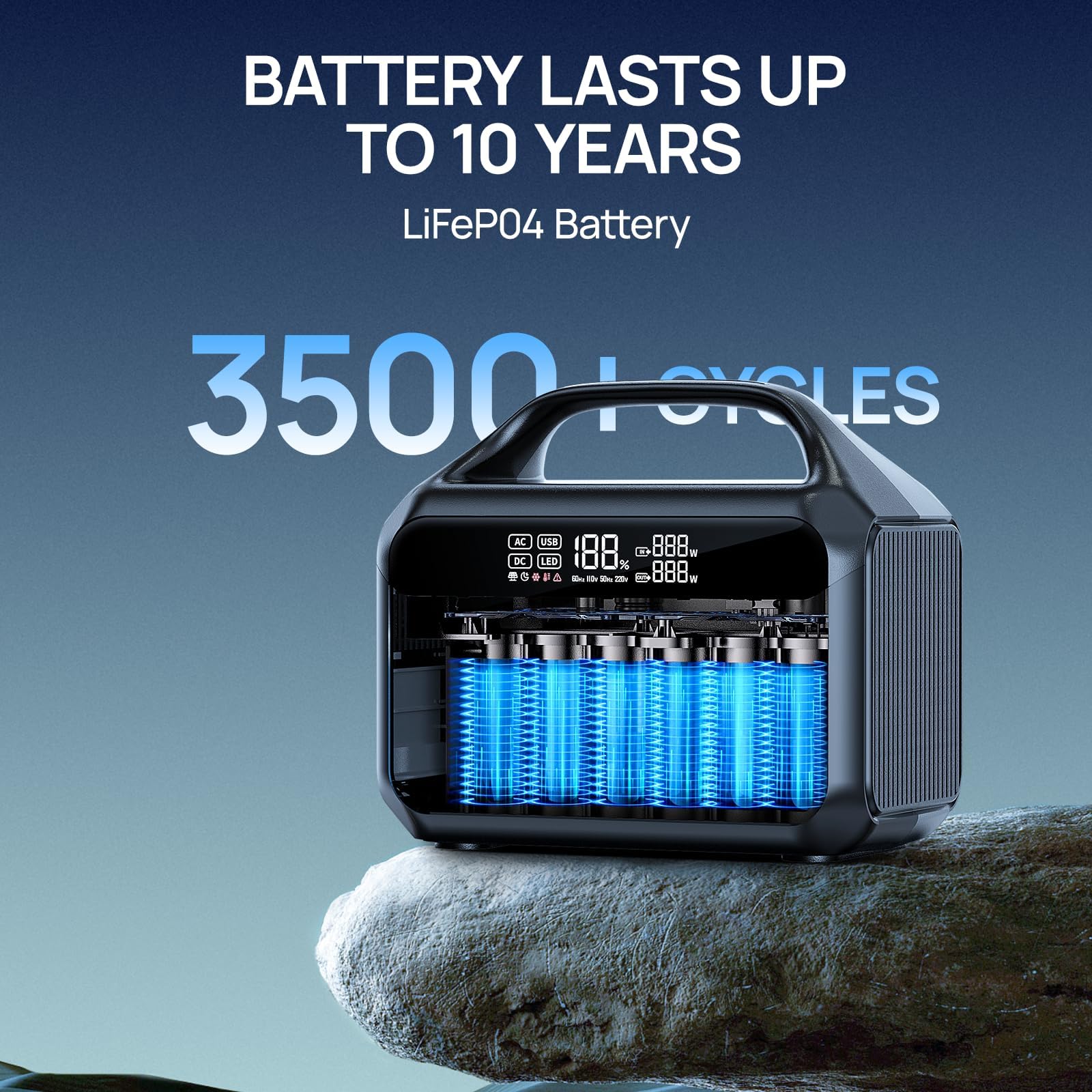 Daranener NEO300L 350W Portabl - Solar Emergency Charger recension och pris